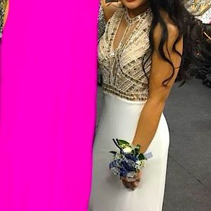 Halter neck Prom Dress